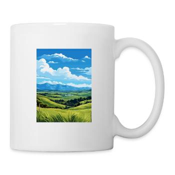 Pukaha National Wildlife Centre Nz Travel Poster - Mug - white - Right