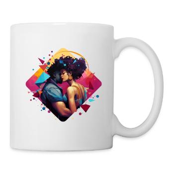 Afro Art - Mug blanc - blanc - Droite