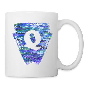 Triangle E 103 Q - Mug blanc - blanc - Droite