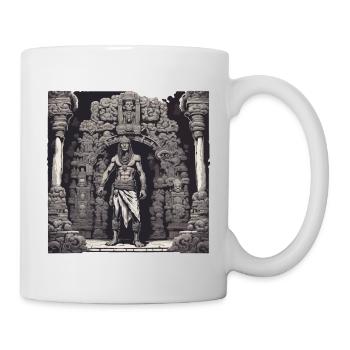 Mayan / High Culture / Peru / Mayan Calendar / Motif - Mug - white - Right