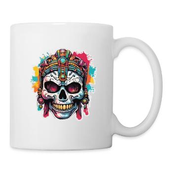 Mayan / High Culture / Peru / Mayan Calendar / Motif - Mug - white - Right