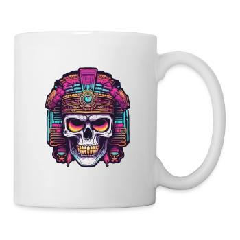 Mayan / High Culture / Peru / Mayan Calendar / Motif - Mug - white - Right