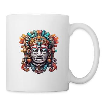 Mayan / High Culture / Peru / Mayan Calendar / Motif - Mug - white - Right