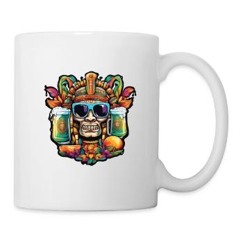 Mayan / High Culture / Peru / Mayan Calendar / Motif - Mug - white - Right