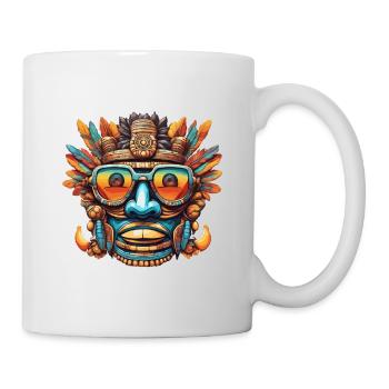 Mayan / High Culture / Peru / Mayan Calendar / Motif - Mug - white - Right