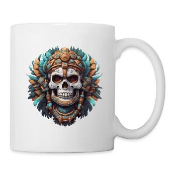 Mayan / High Culture / Peru / Mayan Calendar / Motif - Mug - white - Right