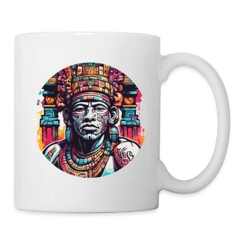 Mayan / High Culture / Peru / Mayan Calendar / Motif - Mug - white - Right
