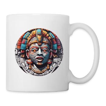 Mayan / High Culture / Peru / Mayan Calendar / Motif - Mug - white - Right