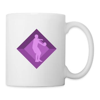 Dodgeball Dodgeballmannschaft Team - Mug blanc - blanc - Droite