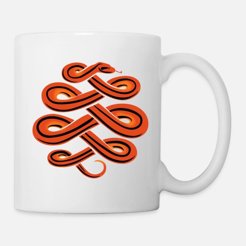 Piton Snake - Tasse - Weiß