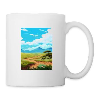 Santa Rosa National Park Costa Rica Travel Poster - Mug - white - Right