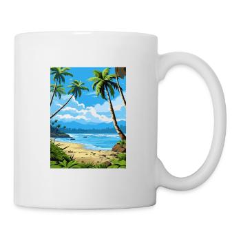Gandoca Manzanillo Wildlife Refuge Costa Rica - Mug - white - Right