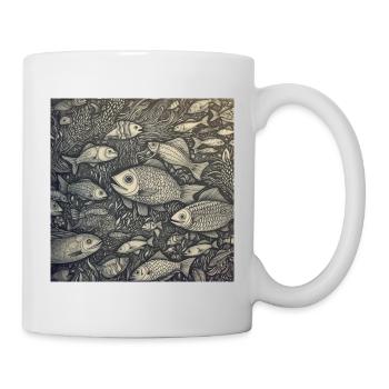 Laughing Fish - Mug - white - Right
