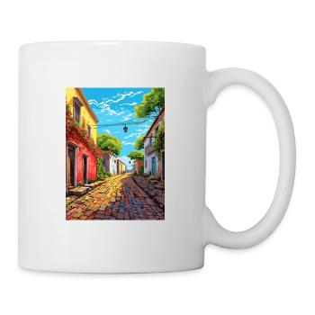 Colonia Del Sacramento Vintage Reiseposter WPA - Tasse - Weiß - Rechts