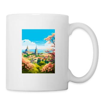 Guadalajara Dekoration Vintage Reiseposter WPA - Tasse - Weiß - Rechts
