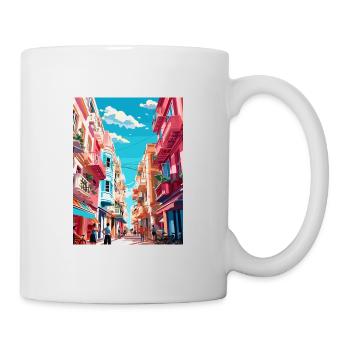 Buenos Aires Argentine Vintage voyage affiche WPA - Mug blanc - blanc - Droite