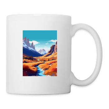 San Juan Argentina Vintage Travel Poster Souvenir - Mug - white - Right