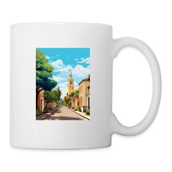 Santa Rosa Argentina Vintage Travel Poster WPA Art - Mug - white - Right