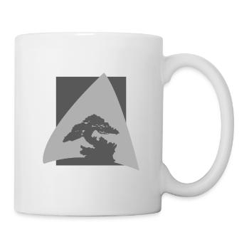 Baum Bonsai Wachsen Wachsen - Tasse - Weiß - Rechts