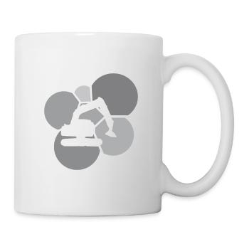 Baggerfahrer Bagger Baustelle - Tasse - Weiß - Rechts