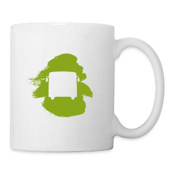 Busfahren Bus Bus - Tasse - Weiß - Rechts