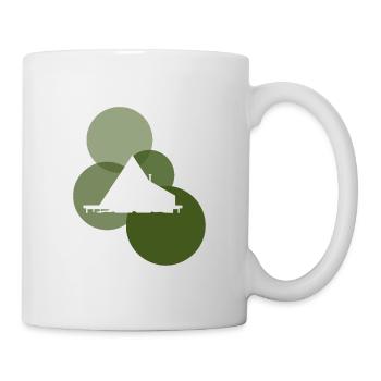 Camping Camping moderne - Mug blanc - blanc - Droite