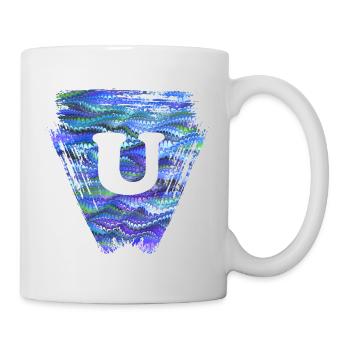Triangle E 103 U - Mug blanc - blanc - Droite