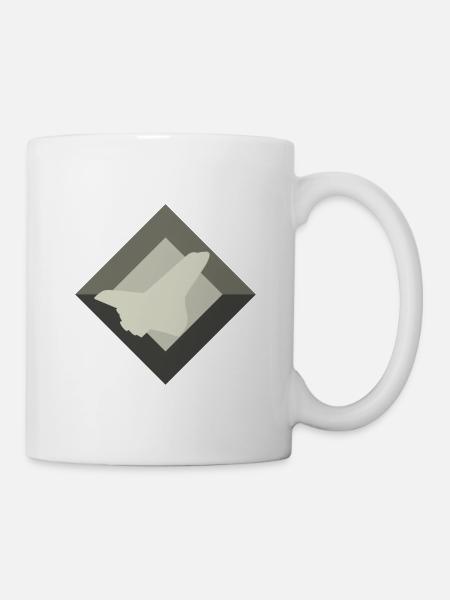 Aerospace Flugzeug Flugzeug - Tasse - Weiß