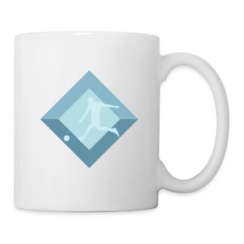 Équipe de futsal Équipe de futsal Équipe de futsal - Mug blanc - blanc - Droite