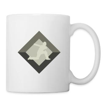 Cricket Werfen Pitcher - Tasse - Weiß - Rechts