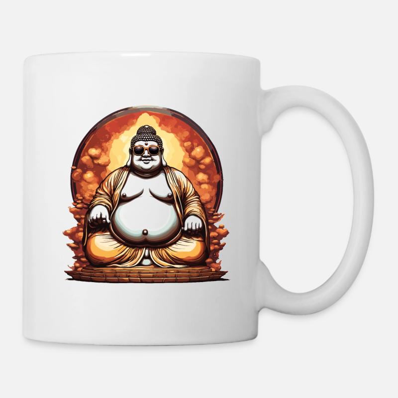 Buddha / Buddhismus / Glaube / Religion / Mantra - Tasse - Weiß