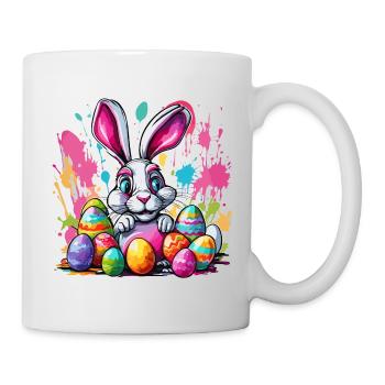 Easter Bunny / Easter / Eggs / Holidays / Easter - Mug - white - Right