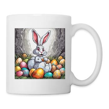 Easter Bunny / Easter / Eggs / Holidays / Easter - Mug - white - Right