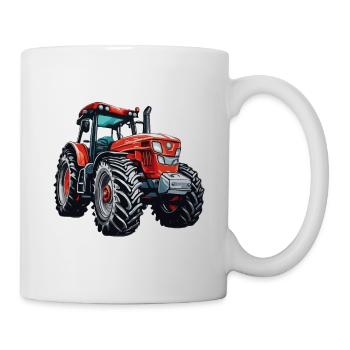 Tractor / Agriculture / Farmer / Field Work - Mug - white - Right