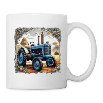 Tractor / Agriculture / Farmer / Field Work - Mug - white - Right