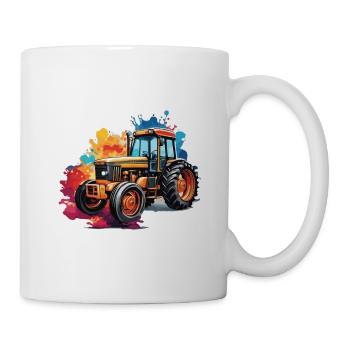 Tractor / Agriculture / Farmer / Field Work - Mug - white - Right