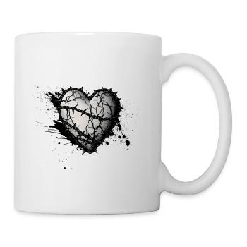 Corazón Espinado 02 - Mug - white - Right