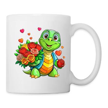 Mega Cute Turtle - Mug - white - Right