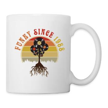 Millésime 1988 - Mug blanc - blanc - Droite