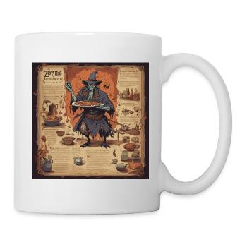 Witch's Handbook / Spellbook / Halloween / Autumn - Mug - white - Right