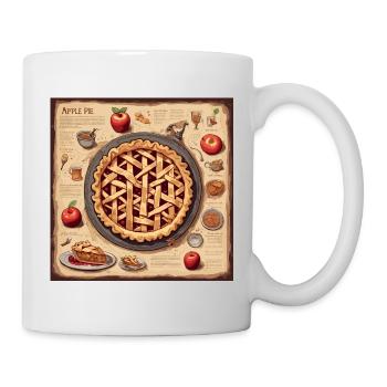 Hexenhandbuch / Zauberbuch / Halloween / Herbst - Tasse - Weiß - Rechts