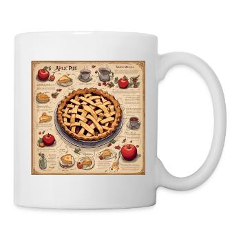 Manuel de la sorcière / grimoire / Halloween / automne - Mug blanc - blanc - Droite