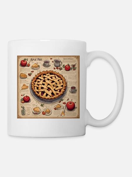 Hexenhandbuch / Zauberbuch / Halloween / Herbst - Tasse - Weiß