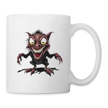 Chupacabra / Sucking Creature / Monster /Spain - Mug - white - Right