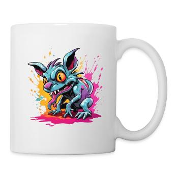 Chupacabra / Sucking Creature / Monster /Spain - Mug - white - Right