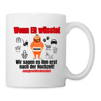 Bachelor party - Mug - white - Right