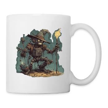 Manuel de la sorcière / grimoire / Halloween / automne - Mug blanc - blanc - Droite