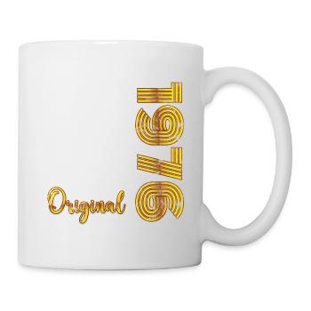 Vintage 1976 - Tasse - Weiß - Rechts