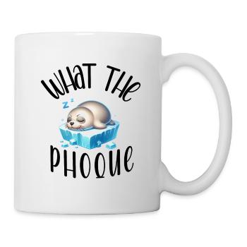 "Sleeping Seal T-Shirt - Soft Fleece" - Mug - white - Right