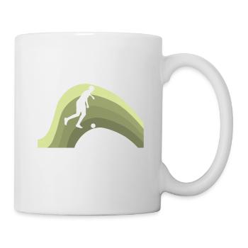 Joueur de futsal Équipe de futsal de futsal - Mug blanc - blanc - Droite